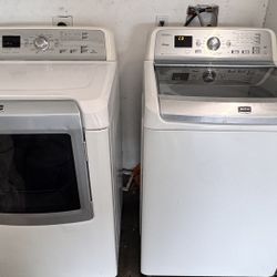 MAYTAG BRAVOS XL WASHER AND DRYER SET ✅✅ DELIVERED & INSTALLED 