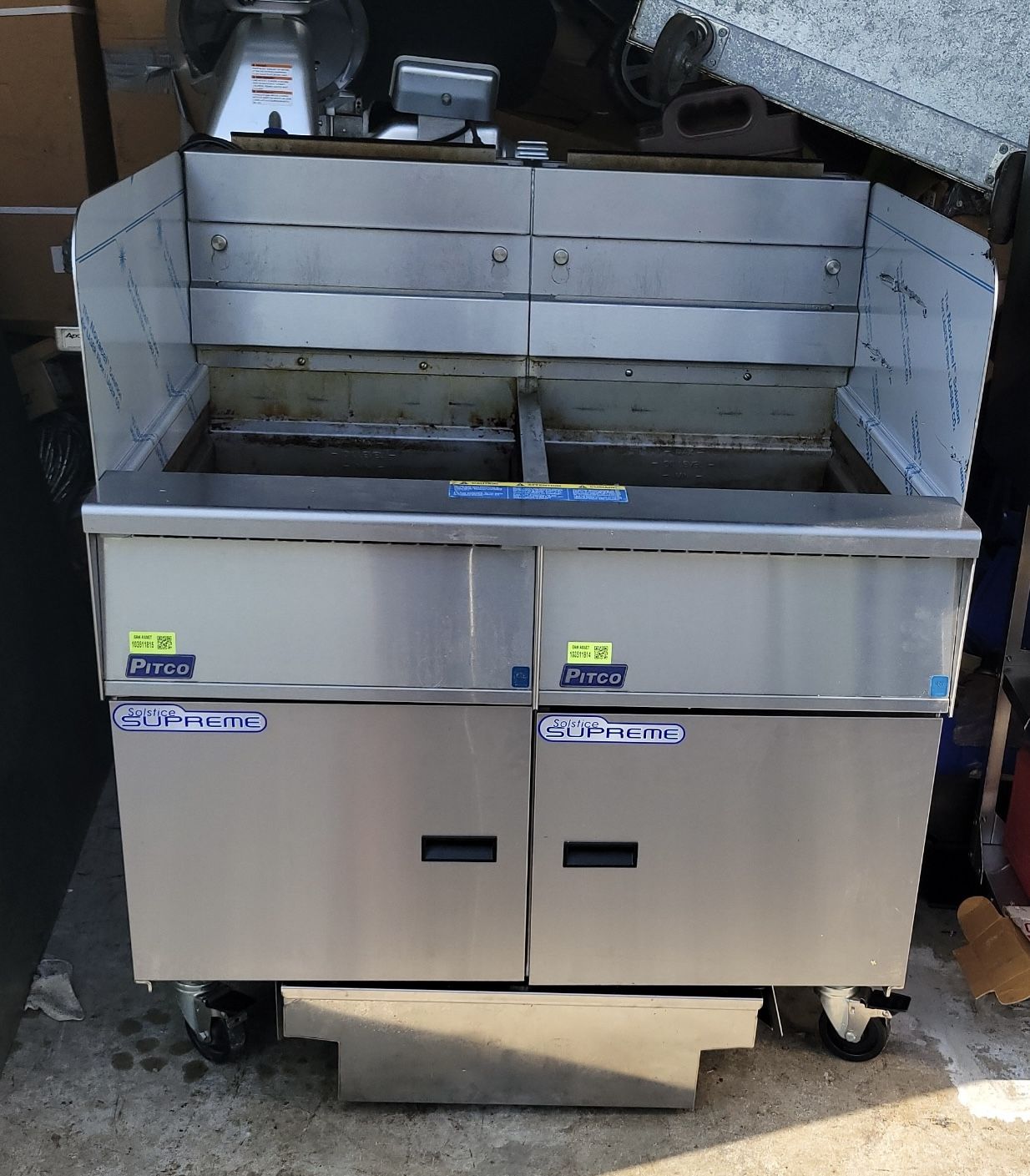 COMMERCIAL FRYER - SSH75-2FD PITCO FRIALATOR