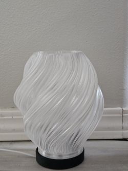 Spiral LED Nightstand Lamp