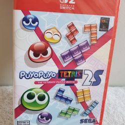 New never opened Nintendo switch 2 puyopuyo tetris game