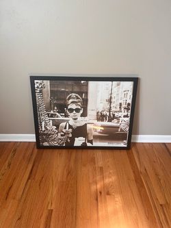 Breakfast at Tiffany’s 23x31 framed picture