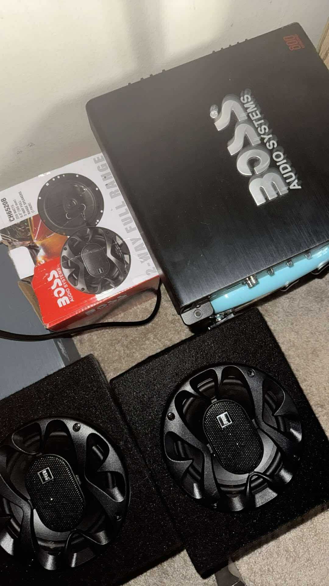Amp And Speakers