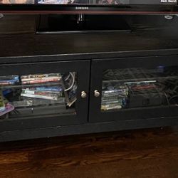 Oak Wood TV Stand 