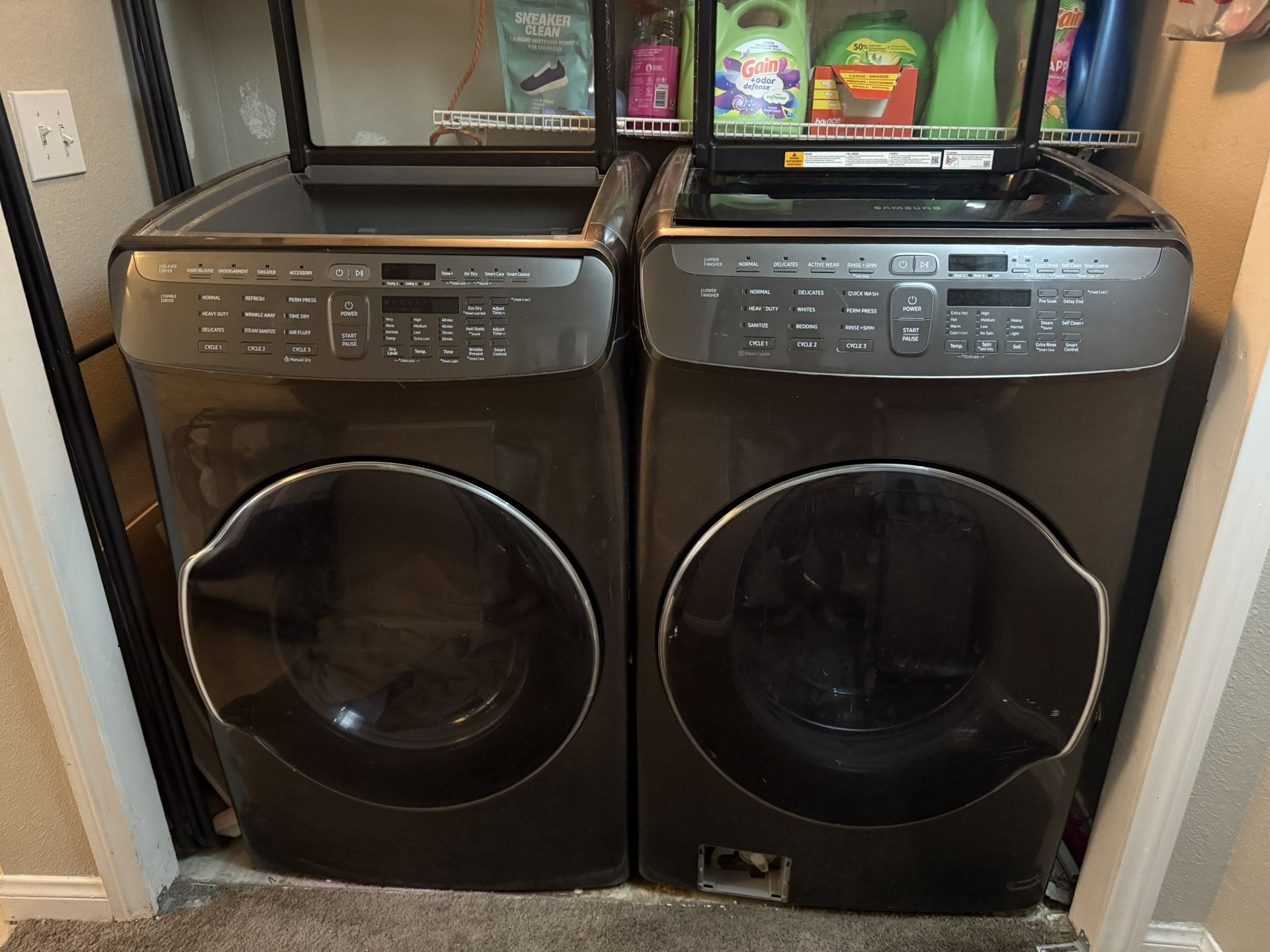 LG Double Washer & Double Dryer 
