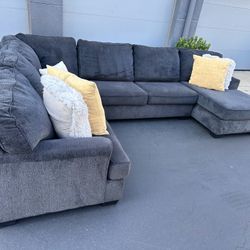 Beautiful Grey Sectional Couch