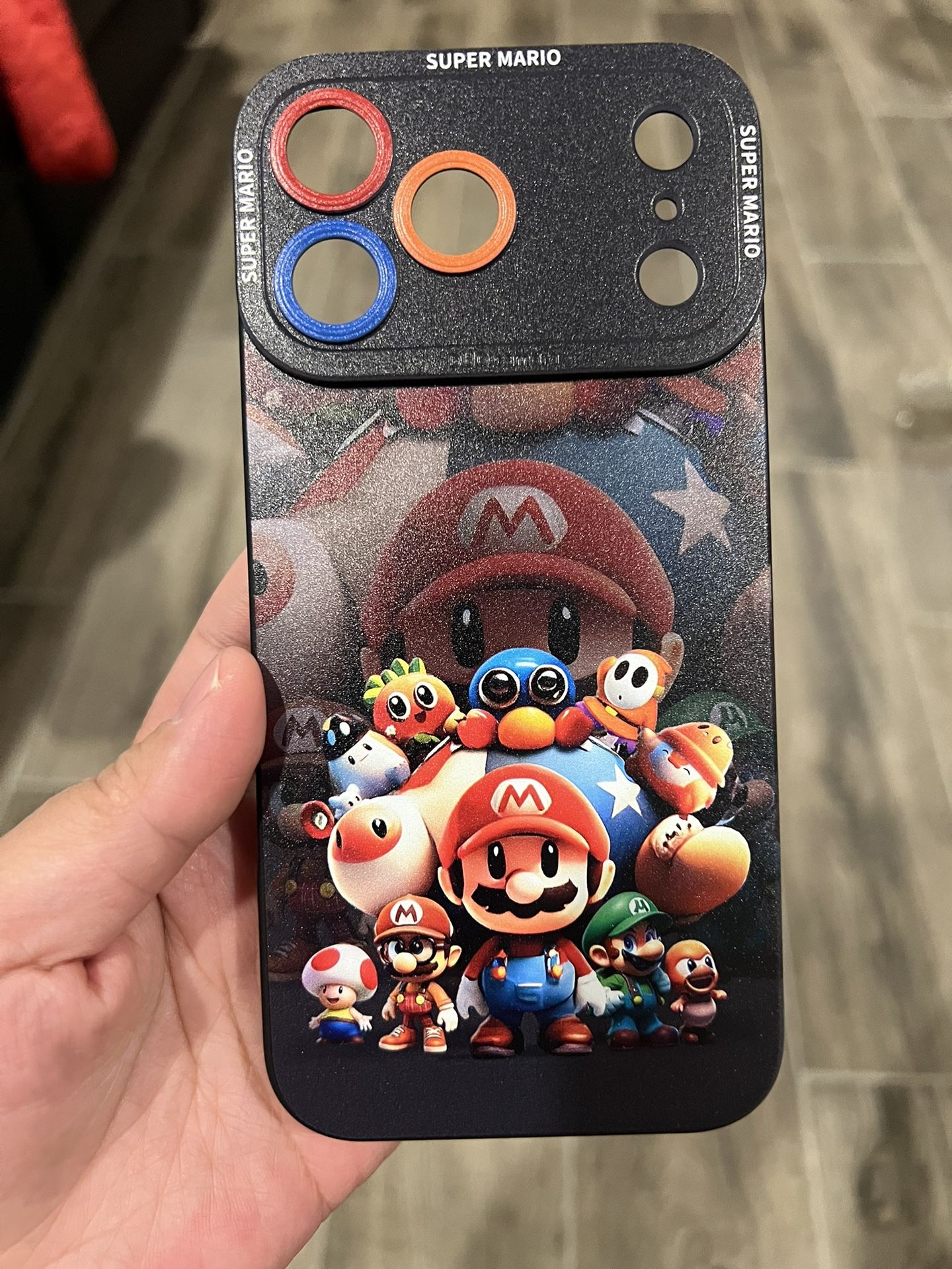 Super Mario Themed Phone Case For iPhone 17 pro max