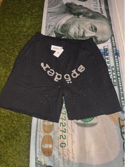 Rhinestone Sp5der Shorts