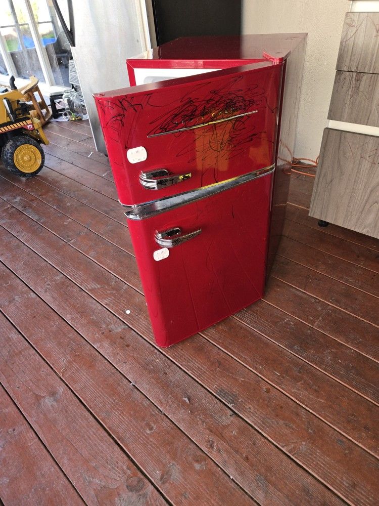 Small Two Compartment Fridge