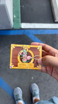 McDonald's SpongeBob SquarePants x One Piece Happy Meal toy featuring Patrick Star as Roronoa Zoro
