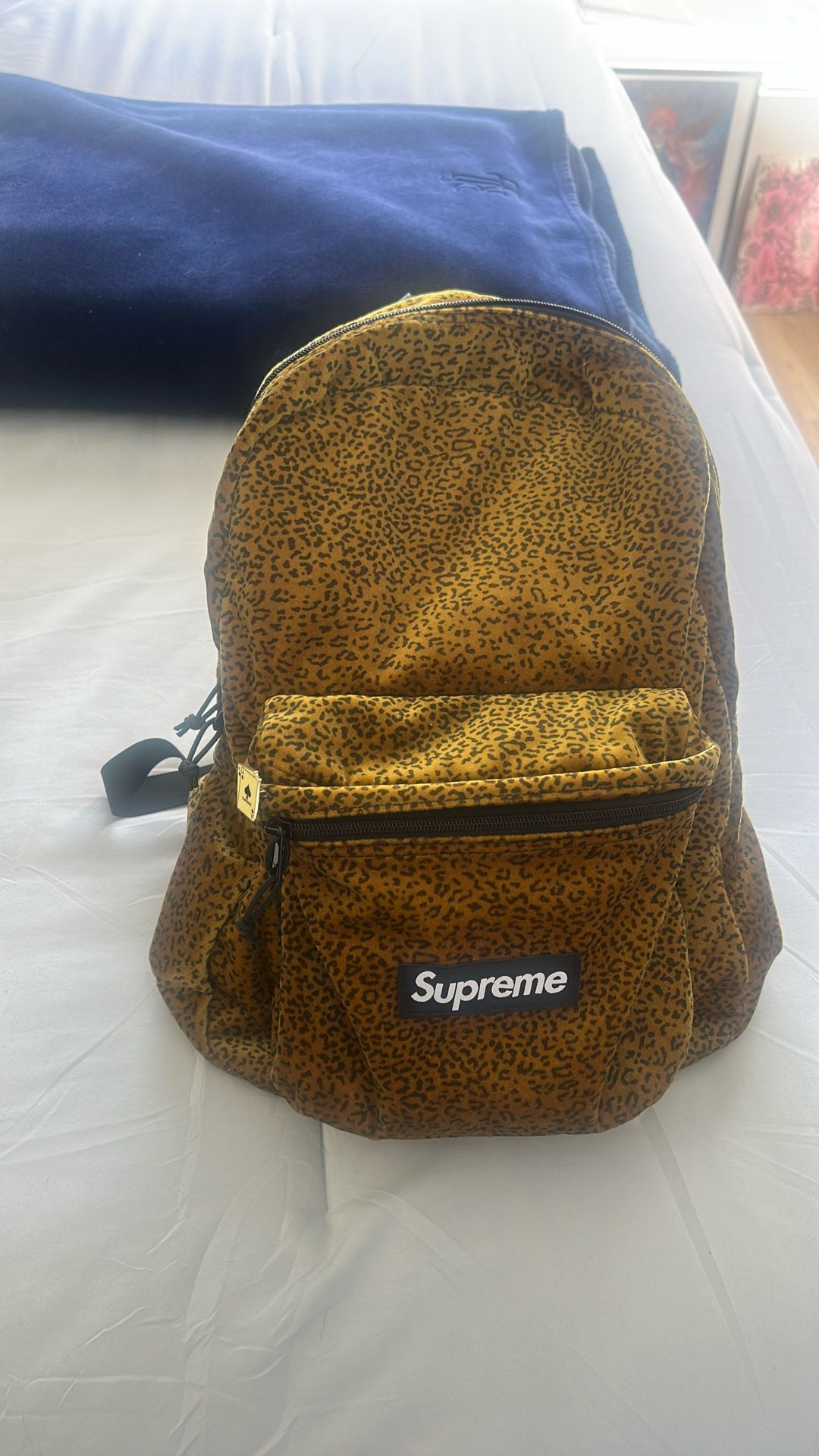 Supreme Velvet Backpack