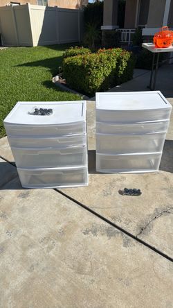 Sterilite 4 drawer storage
