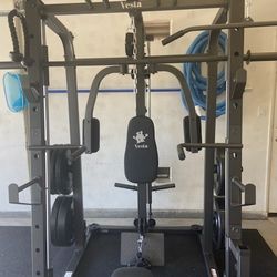 Smith Machine/ Pulley System/ Adjustable Bench