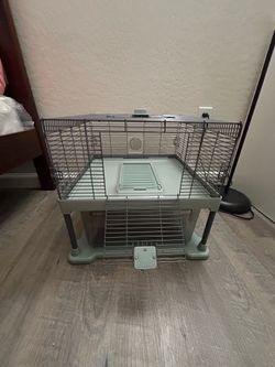Full cheeks hamster cage