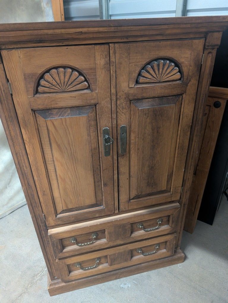 Wooden Armoire Wardrobe