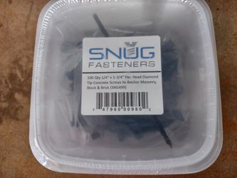 Wall Anchors, Concrete Fasteners, Hardware & Bits