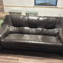 Leather Sofa