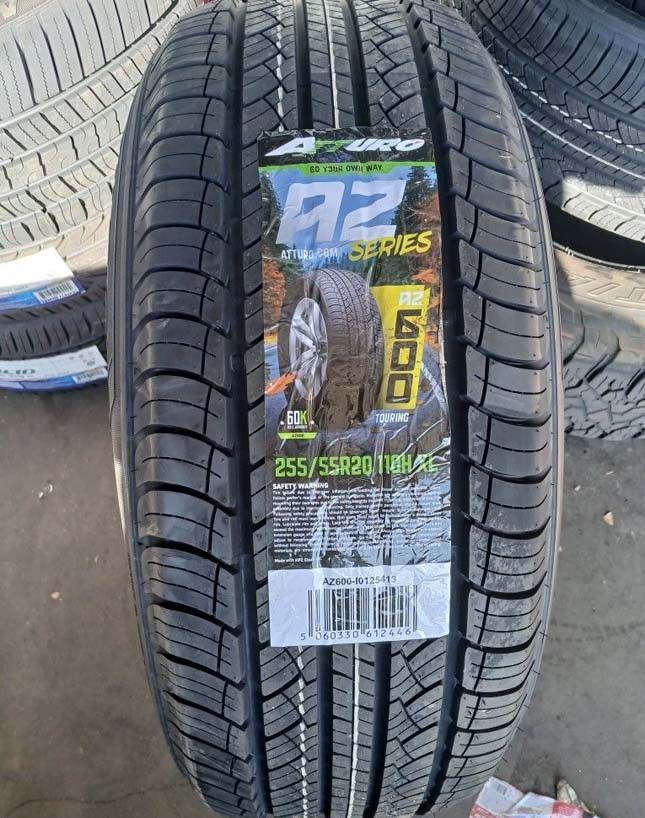 4 New Tires 255/55/20 A2 Atturo Tires
