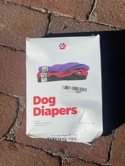 Washable dog Diapers