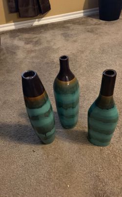 Small vases three-piece set