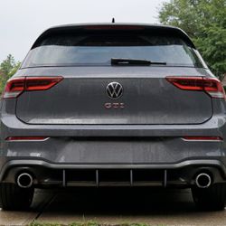GTI Rear Diffuser Fins For MK8 Only 