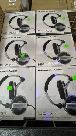 american audio hp 700 dj headphones