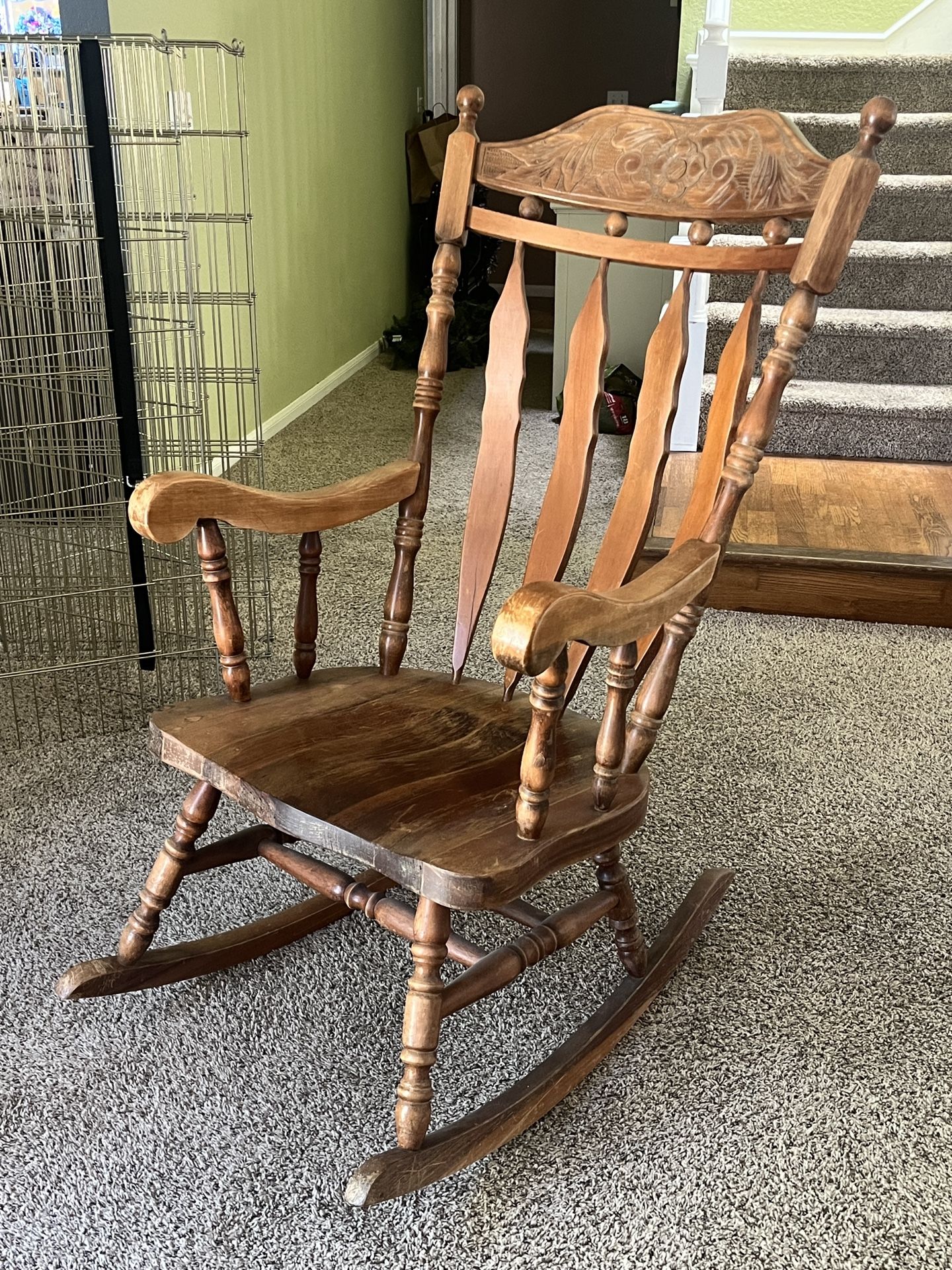 Wooden Rocking Chair