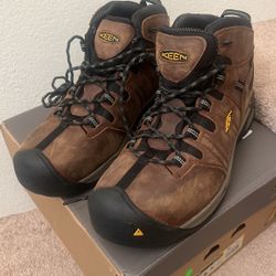 KEEN Utility Men's Detroit XT Mid Height Steel Toe Waterproof Work Boot Size: US 16D
