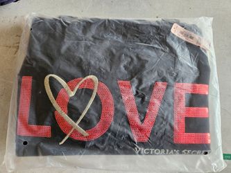 Victoria’s Secret LOVE Tote Bag Large NWT