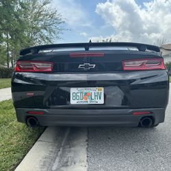 6th Gen Chevy Camaro    SS     rS     LS     Lt     Rear Diffuser Bumper Cover