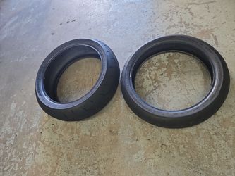 Bridgestone Battlax BT-016 Tire Set - 120/70ZR17 & 180/55ZR17