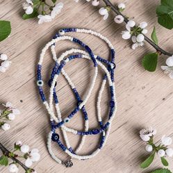 Seed bead waist chain🧿