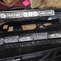 Several Emergency Lights All Name Brand, Whelen, Feniex, Signal Soundoff, Code 3, Etc