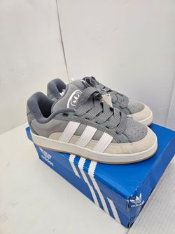 adidas Campus 00s Grey White Crystal White Beta Athletic Shoes Size 9.5 Men HQ8707 NEW