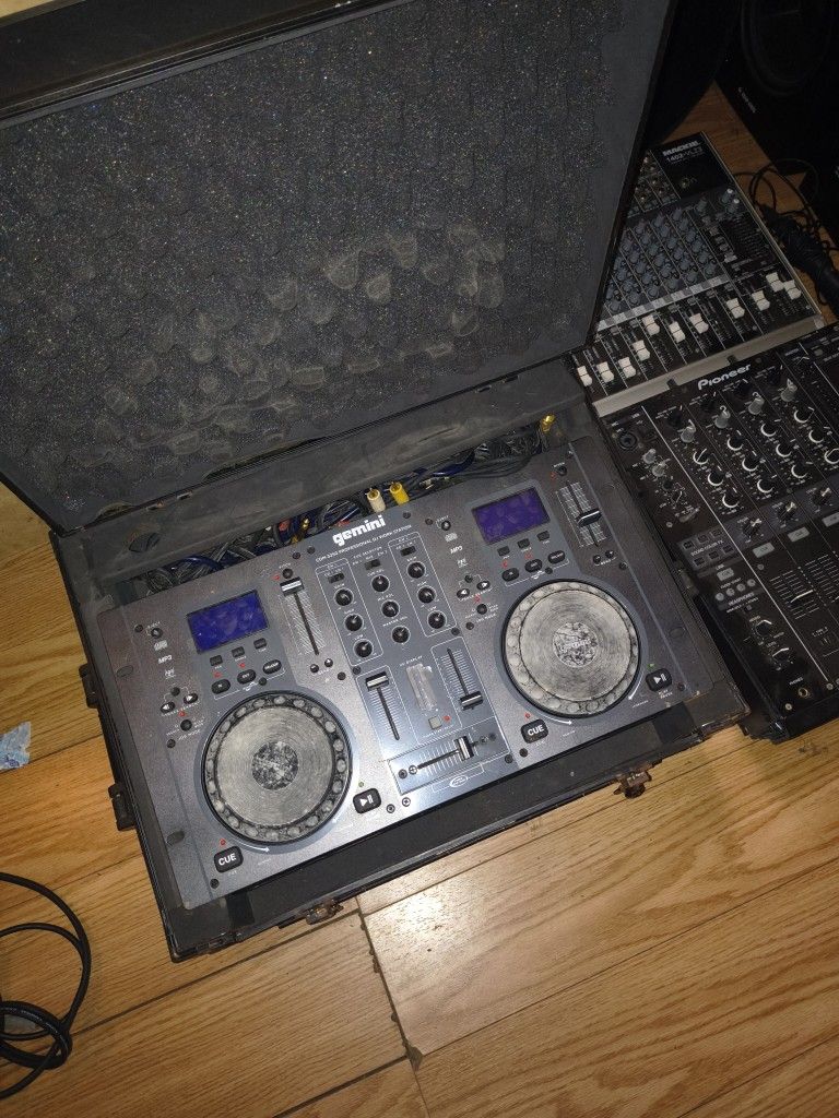 Dj Equipment Plus Guitar And Amp