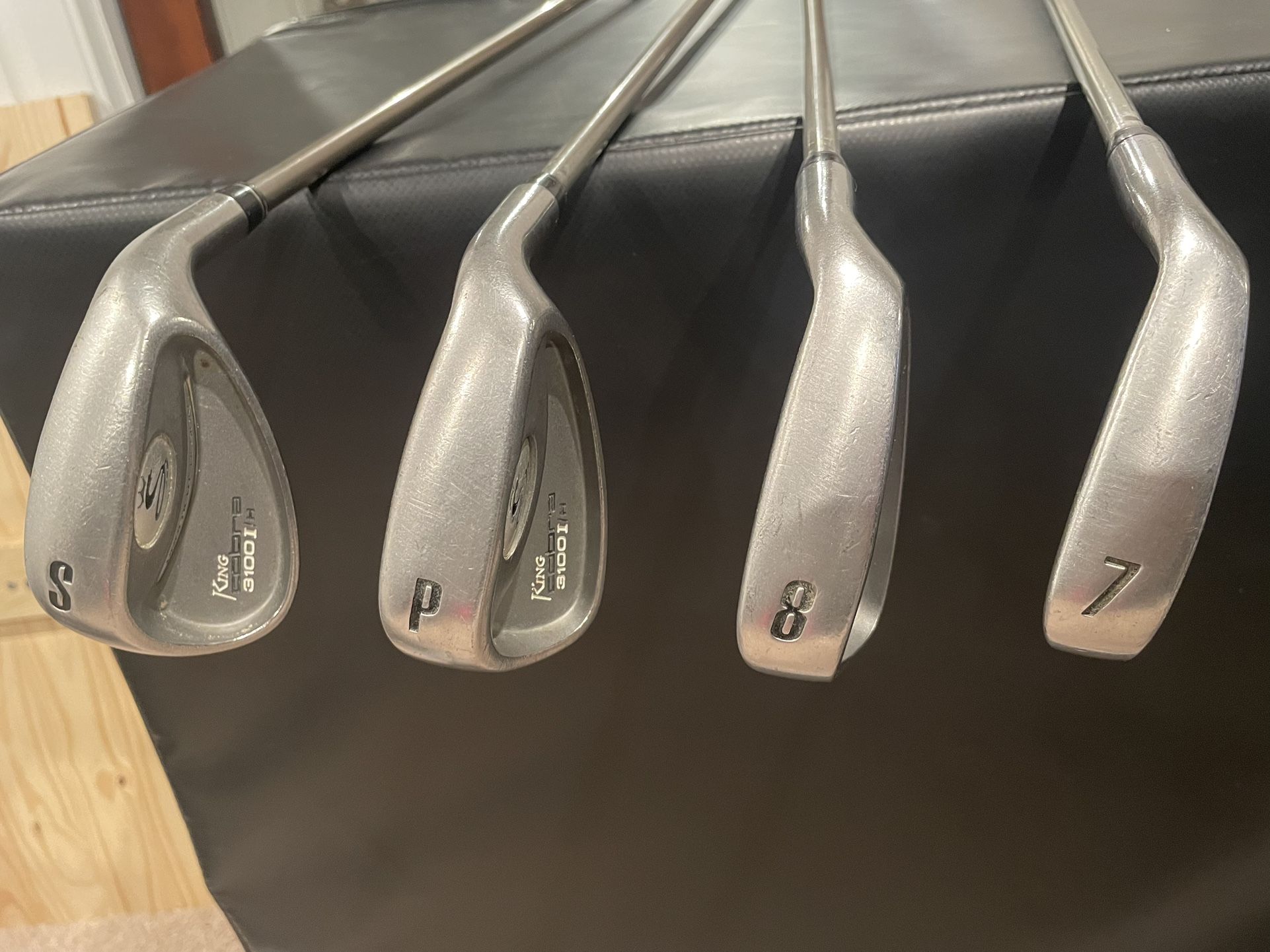 Cobra Golf Clubs Irons (7, 8, PW, SW) & 5 Wood