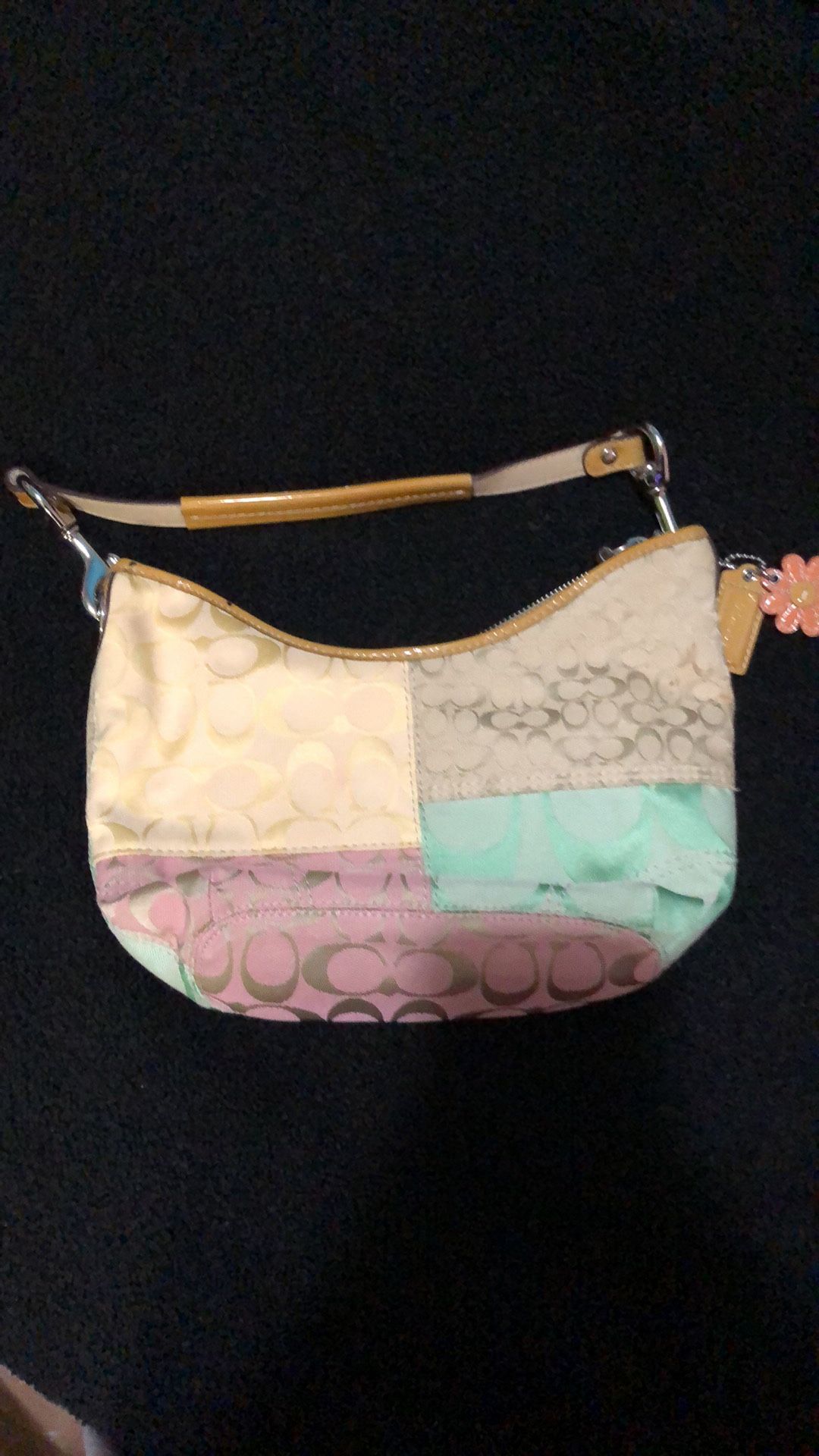 Vintage Multicolor Coach Bag No_B1093-F14898