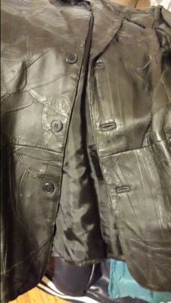 Leather jacket