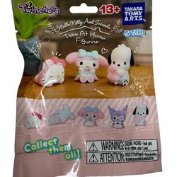 1 PC Twinchees Cinnamoroll Blind Bag Time At Home Figurine