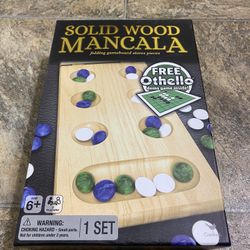 Solid Wood Mancala