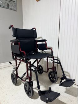Transport wheelchair, silla de transporte