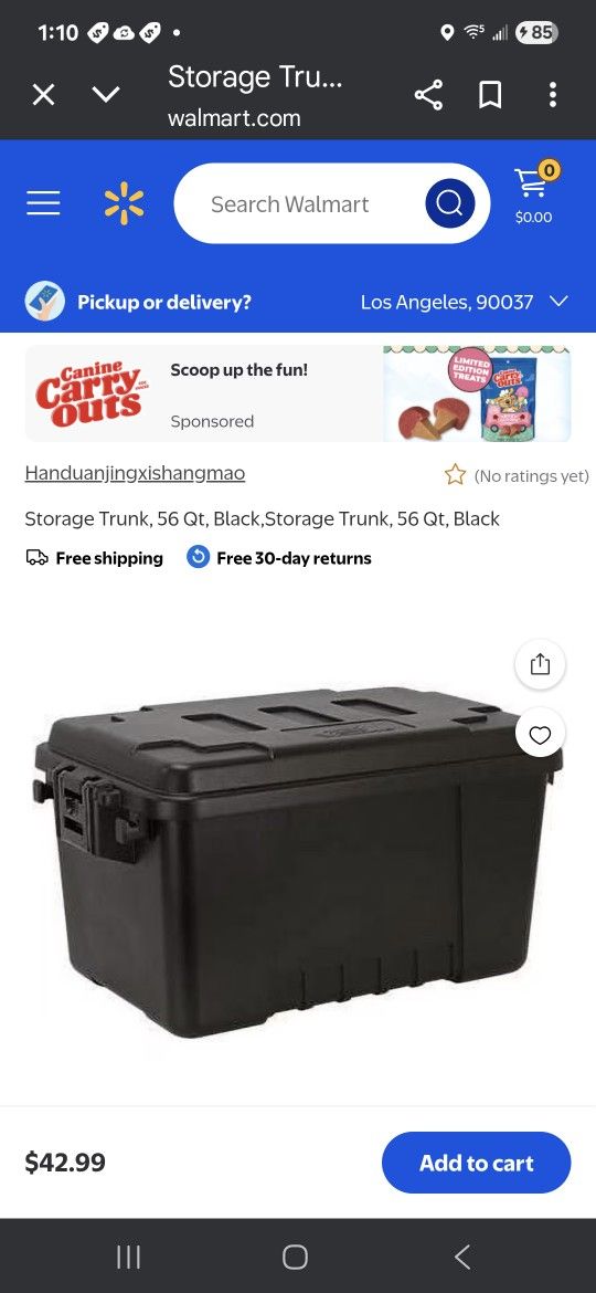 Plastic Containers Storage .