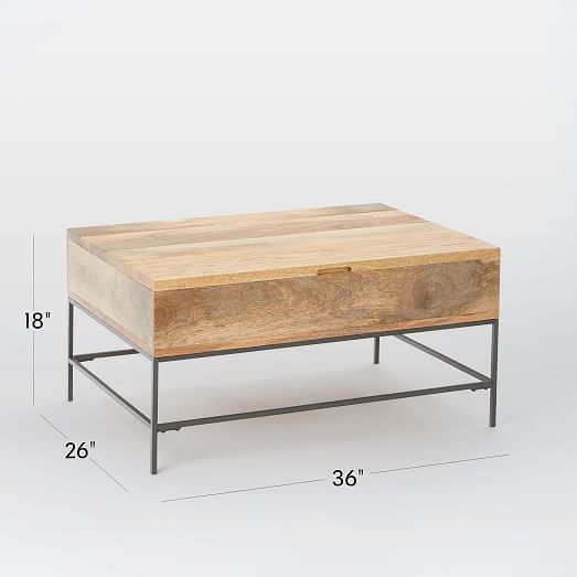 West Elm Pop Up Coffee Table 36”