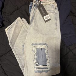 Size Xs (24) White Fox Jeans 
