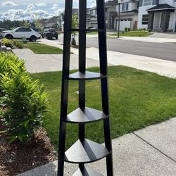 Corner Bookshelf