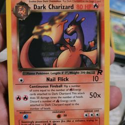 Dark Charizard Pokemon Card 