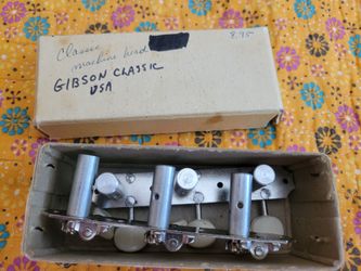 Vintage Gibson Classical Guitar Machine Tuners-NIB
