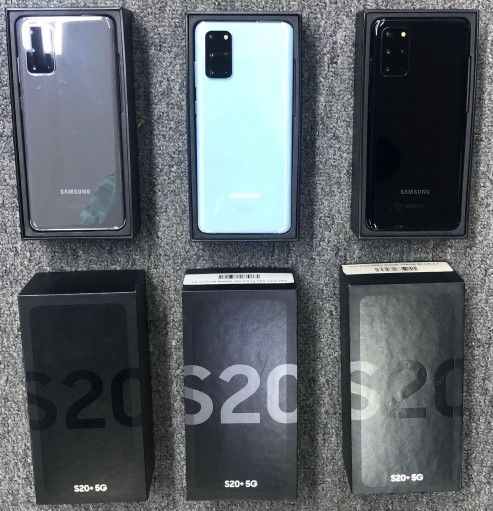 Box Galaxy S20 Plus 5g Samsung Galaxy S20 Plus 12GB/256GB