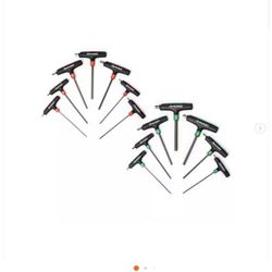 Husky 14 Piece T Handle SAE & MM Hex Keys