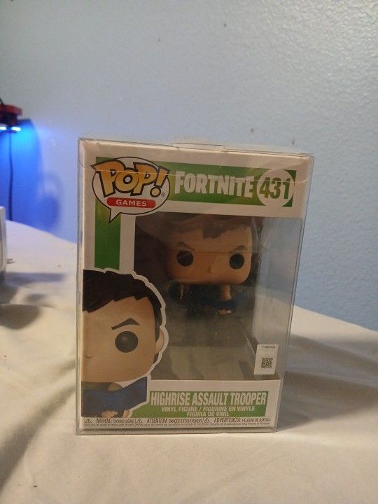 High-rise Assault Trooper Funko Pop From Fortnite