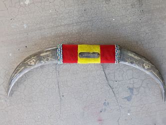 Philippines Engraved Decorative Carabao Horn